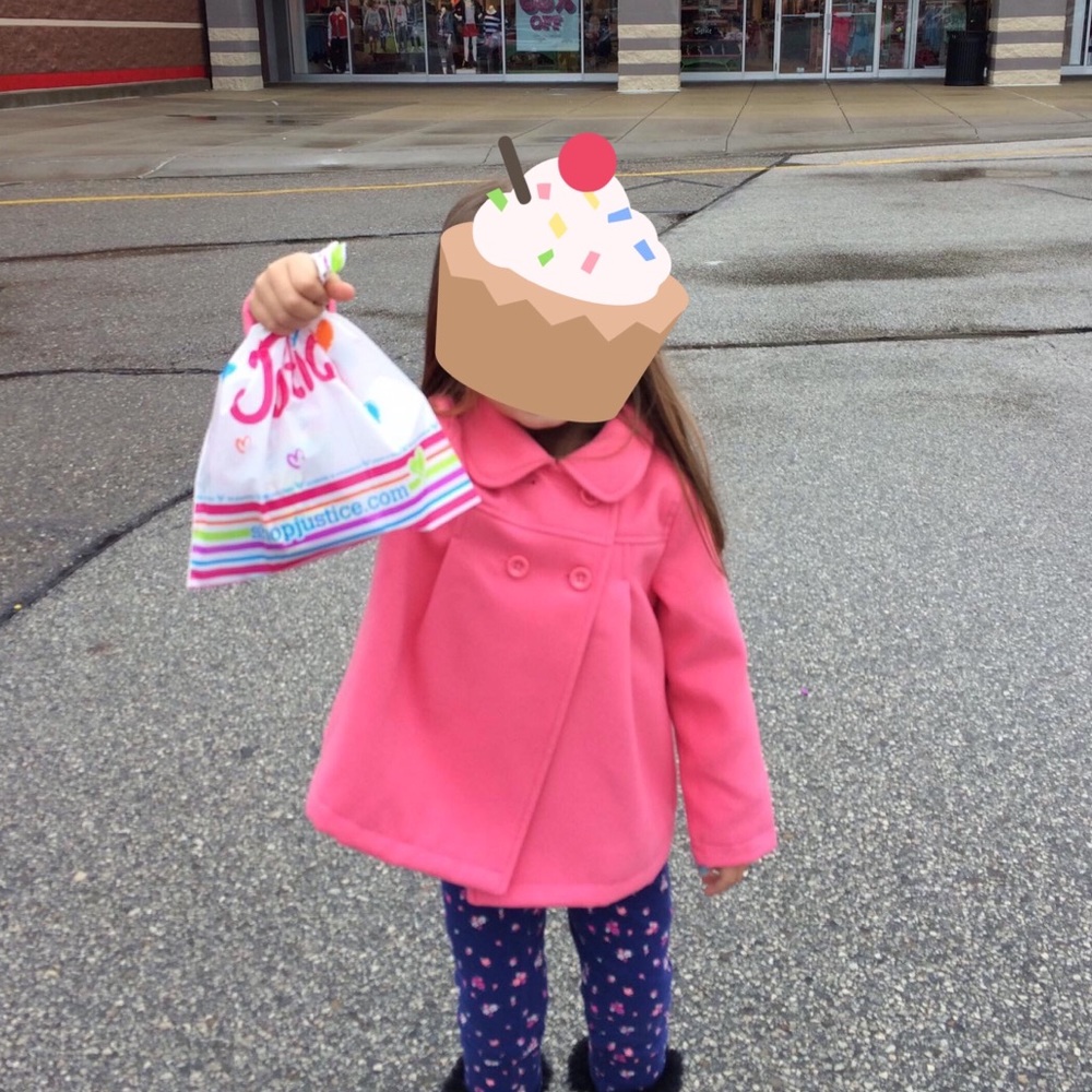 ❌SOLD❌Pink pea coat - Picture 3 of 4